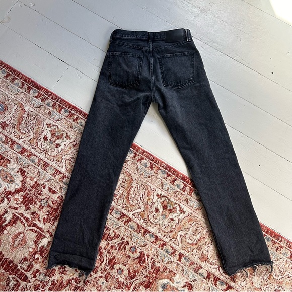 Moussy Vintage Straight Leg High Rise Denim - Picture 6 of 7